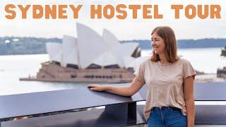 Sydney Harbour YHA Hostel Tour & Review! Best Place To Stay in Sydney, Australia!