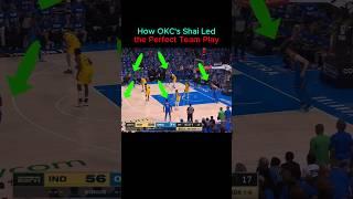 How OKC's Shai Led the Perfect Team Play