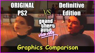 GTA Vice City PS2 vs Definitive Edition | Classic Lighting | The Ultimate Comparison & Locations