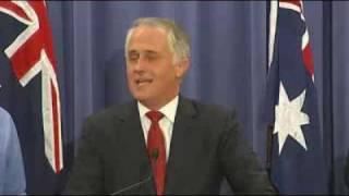 Malcolm Turnbull ETS news conference