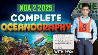 NDA 2 2025 Geography : Oceanography. NDA Oceanography