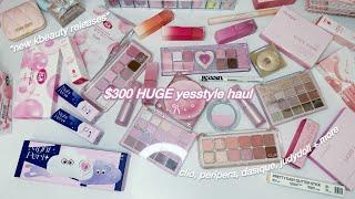 $300 YESSTYLE k-beauty haul; brand new releases & viral products