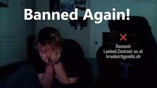 Stremz Gets Banned LIVE *Again* In Krunker.io