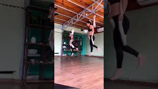 Aerial Yoga Class at Aadi Yoga School
