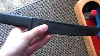 Cold Steel Rubber Tanto Knife (Review)