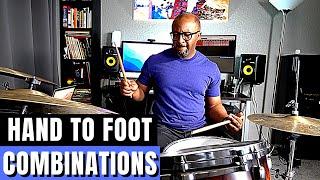 HAND TO FOOT COMBINATIONS FOR DRUMS | Jazz Drummer Q-Tip of the Week