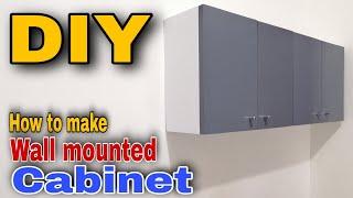 DIY How to make Wall Mounted Cabinet | Hanging Cabinet | chit-man channel