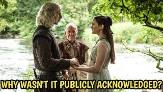 if Lyanna Stark willingly eloped with Rhaegar Targaryen, why wasn't this publicly acknowledged?