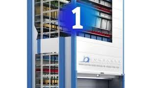 Vertical storage lift system №1 in Russia - складское оборудование №1 для склада и производства КИИТ