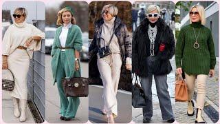 Chic and effortless fashion guide for mature women over 50 ||Fashion over 50+60+70