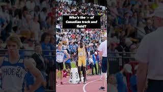 Who’s the  of Canadian Track and Field?
