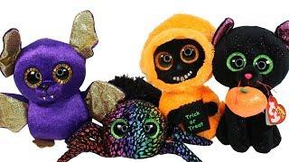 NEW Halloween 2018 Beanie Boos Haul Unboxing Toy Review TY Beanie Boo Plush