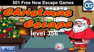 [Walkthrough] 501 Free New Escape Games level 356 - Christmas escape - Complete Game