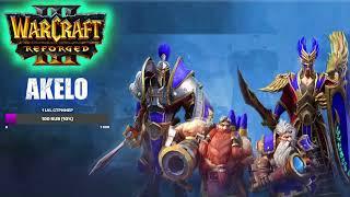 Стрим l Warcraft 3 Reforged l AKELO рейтинг