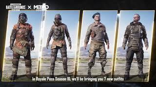 PUBG MOBILE - Metro Royale - Royal Pass 16