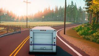 NEW - Open-World Delivery Driver Simulator Shipping Packages in 1980s USA | Lake Gameplay