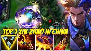 TOP 1 XIN ZHAO IN CHINA WILD RIFT - THIS IS ACTUALLY SO BROKEN