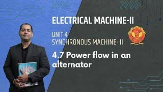 4.7 Power flow in an alternator | EE501 |