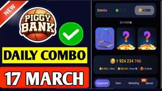 Piggy Bank Daily Combo 17 March | Piggy Bank Combo Today | Piggy Bank Airdrop