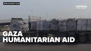 New US backed aid group begins distributions in Gaza