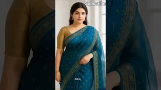 Is She Even Real? AI Saree Queen’s Beauty Is Straight Out of a Dream! #shorts #aisaree #ailookbook
