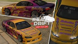 Real Drift MTA | Рисуем Nissan Silvia S15 в ливрее Low Origin