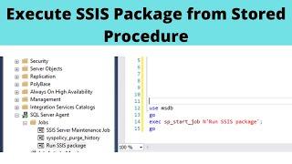 16 Execute SSIS Package from Stored Procedure\SQL Query