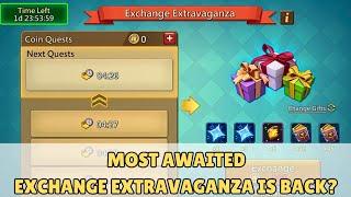 Lords Mobile - Exchange Extravaganza tomorrow??