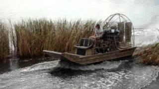 American Airboats Power Slide in a 15ft AirRanger