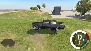 BeamNG.Drive - VAZ 2107 Light Tuning Drift (Rewiew)