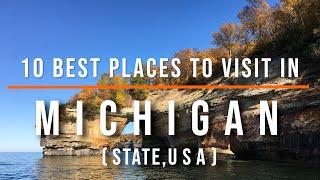 10 Best Places to Visit in Michigan, USA | Travel Video | SKY Travel