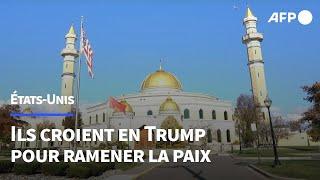 La promesse de Trump d'une paix au Moyen-Orient a convaincu des électeurs musulmans | AFP