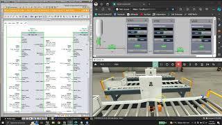 Siemens TIA Portal v17 + WinCC Unified + FactoryIO: F_Block and Faceplate for Double Acting Valve.