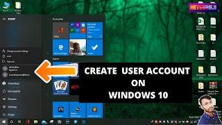 Create user account windows 10 || NETGURUJI || 2020 LATEST