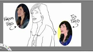 Ritratto di Levante - From real image to digital portrait