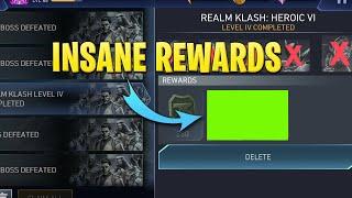 Insane Rewards | Realm Klash Solo Raids | Injustice 2 Mobile