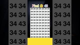 Find:- 43 Tech Aadi #maths #riddels #riddles #queddle #puzzle #canyouanswer #braintest  #upsc