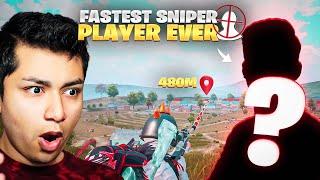 FASTEST SNIPER PLAYER IN THE WORLD | PUBG MOBILE | BGMI