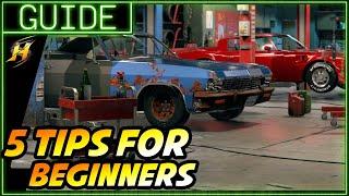 TOP 5 Tips For Beginner - Car Mechanic Simulator 2018