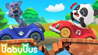 London Bridge is Falling Down (Car Version) | Vehicles Song | Nursery Rhymes | Kids Songs | BabyBus