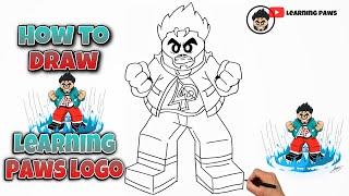 How To Draw My Logo | Learning Paws #learningpaws #drawing #howtodraw