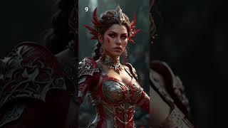 Goddesses of blood. see the full video #ai #woman #girl #beautiful #goddess