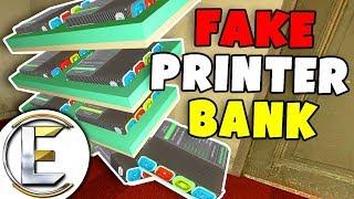 Fake Money Printer Bank - Gmod DarkRP Life (I Stole Everyone's Money From Printers Made 1 Million)