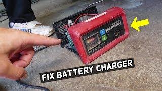 HARBOR FREIGHT TOOLS BATTERY CHARGER NOT WORKING. HOW TO REPAIR  CHICAGO TOOLS CEN-TECH