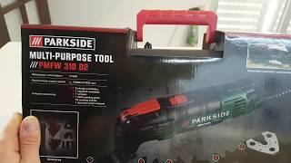 Parkside Multi-Purpose Tool PMFW 310 Unboxing