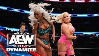 The TBS title hangs in the balance between Taya Valkyrie & Jade Cargill | AEW Dynamite 4/26/23