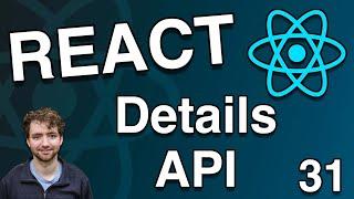 Create a Details by ID API - React Tutorial 31