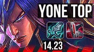 YONE vs RENEKTON (TOP) | NA Challenger | 14.23