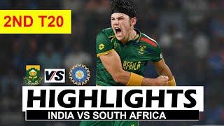 INDIA VS SOUTH AFRICA 2ND T20 MATCH HIGHLIGHTS 2024 | IND VS SA