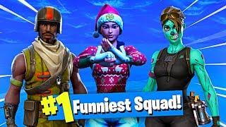 When IDIOTS Squad Up in Fortnite...